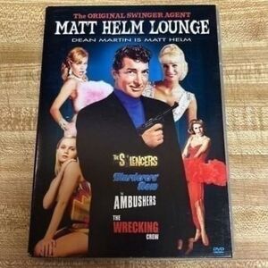Matt Helm Lounge‎ (Silencers/Wrecking Crew/Ambushers/Murderers Row) (DVD